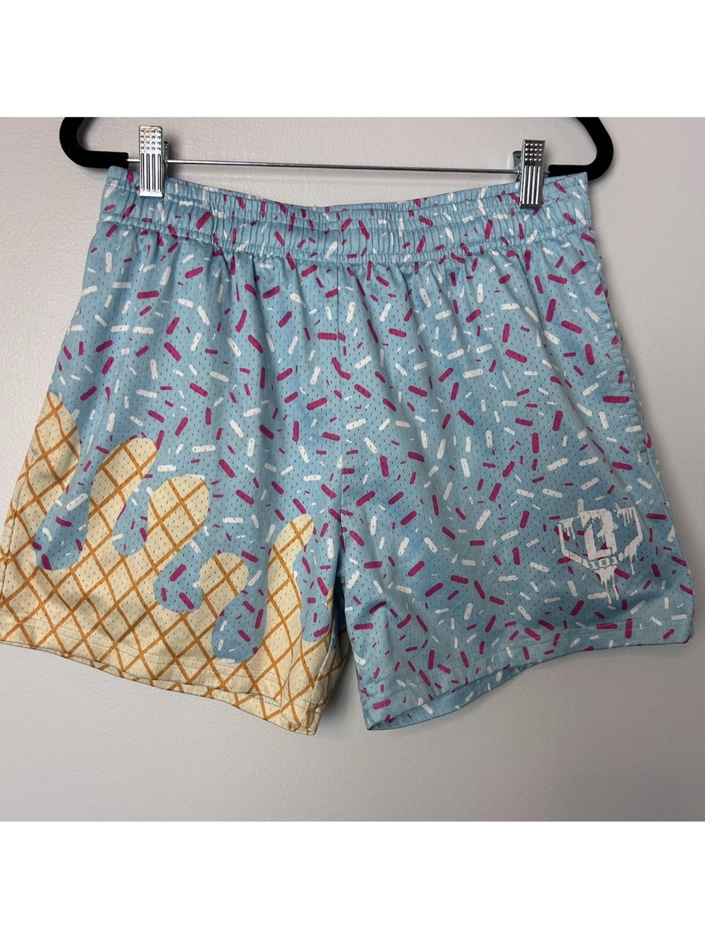 Baseball Lifestyle 101 Shorts Men’s Small 30” Waist Cotton Candy Ice Cream Drip